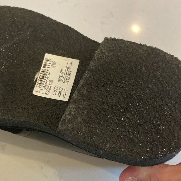 Clarks Leather Lace Up Desert Patch Men’s Black Boots Crepe Soft Sole - Picture 4 of 8